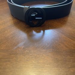 Gucci Black Belt