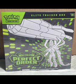 Pokémon TCG Mega Evolution Perfect Order Elite Trainer Box