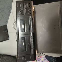 Back To The 80s Receiver, Cassette,CD Player 