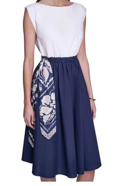 Halston Spring Dress Size 14