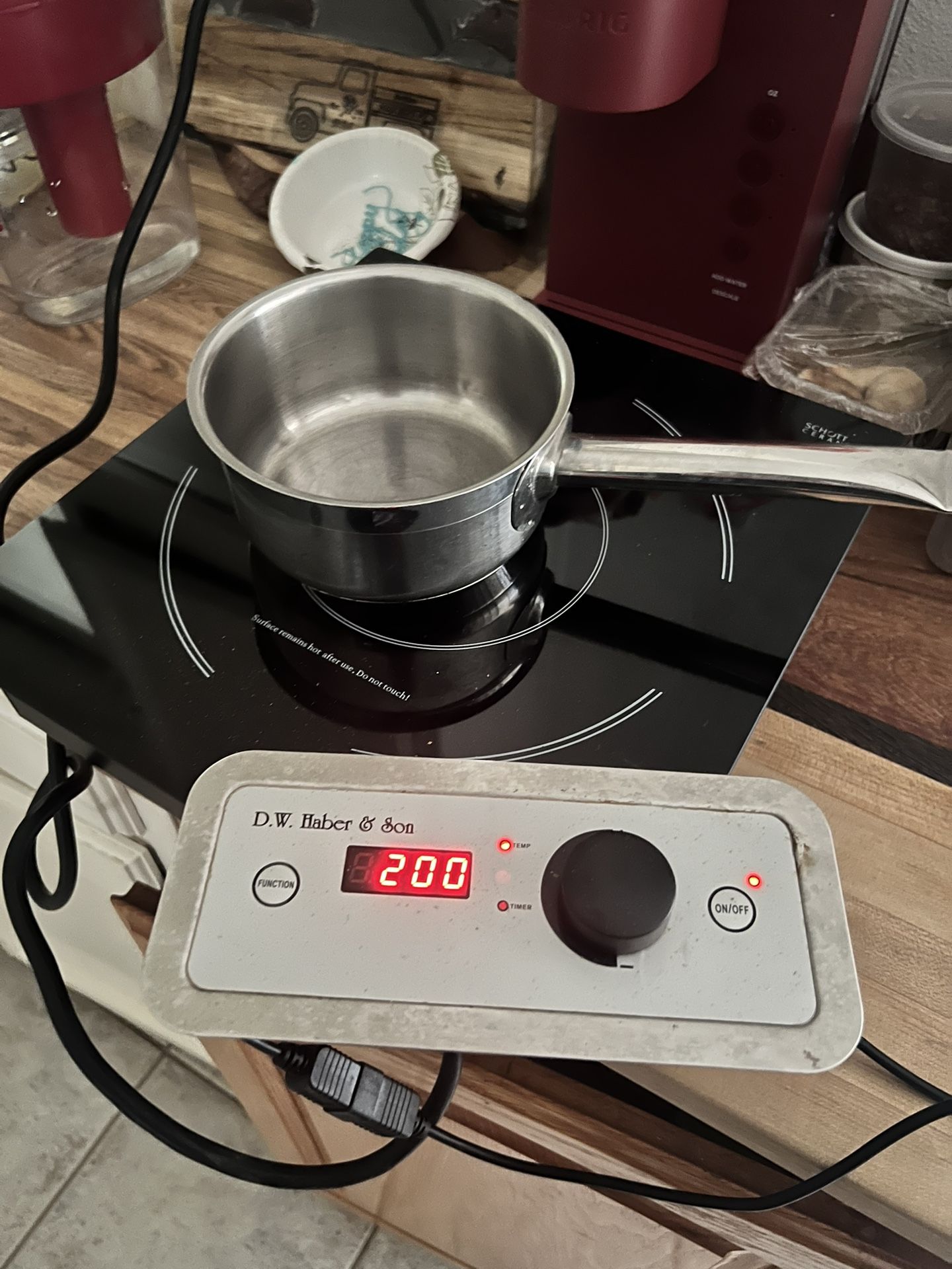 Commercial electric top