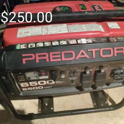 Predator 6500 watt generator