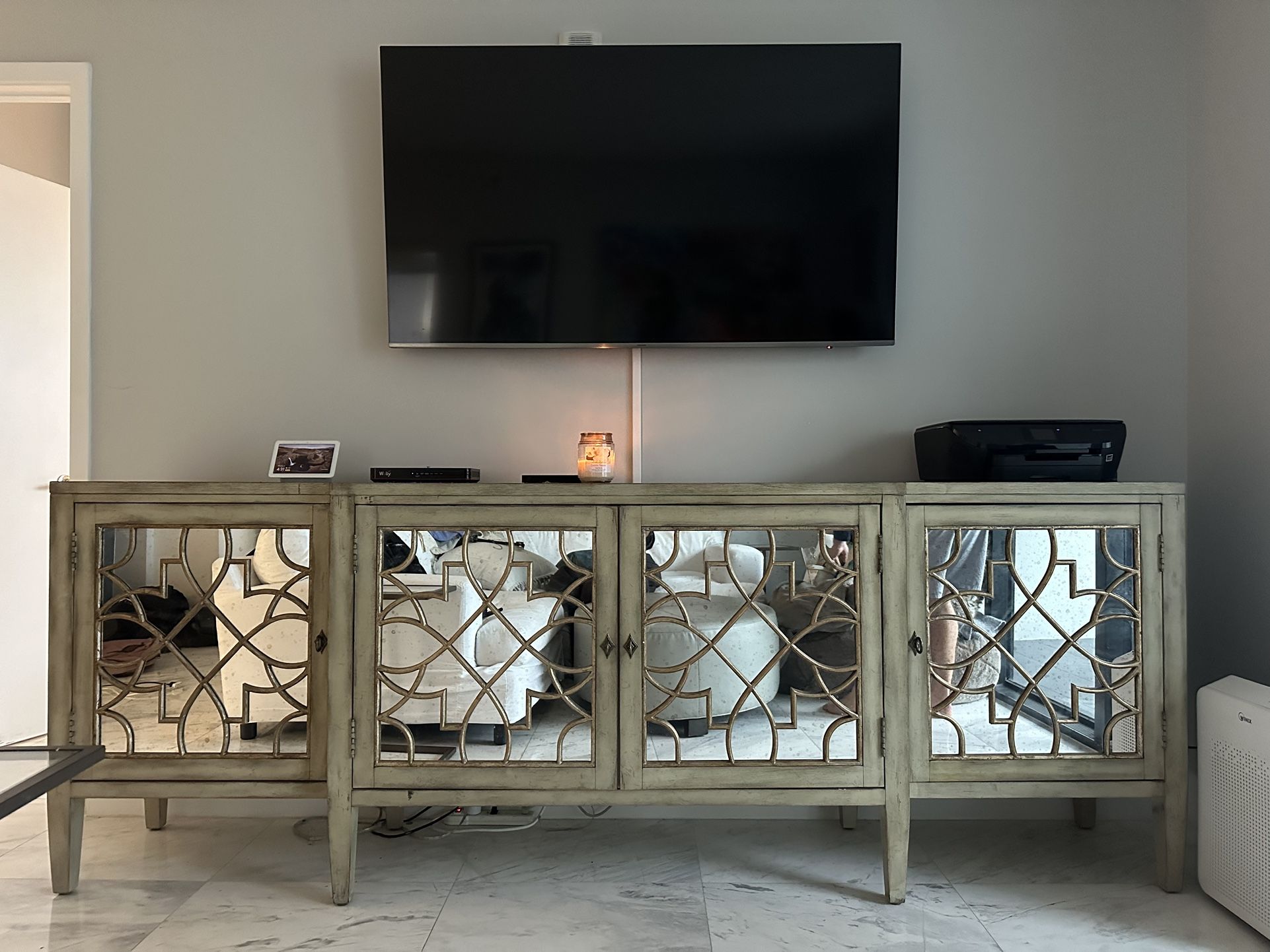 Restoration Hardware Printmakerâ€™s Antiqued Pine Media Console | Restoration  Hardware - $2199 | Kashew | Kashew, image size:1922x1442