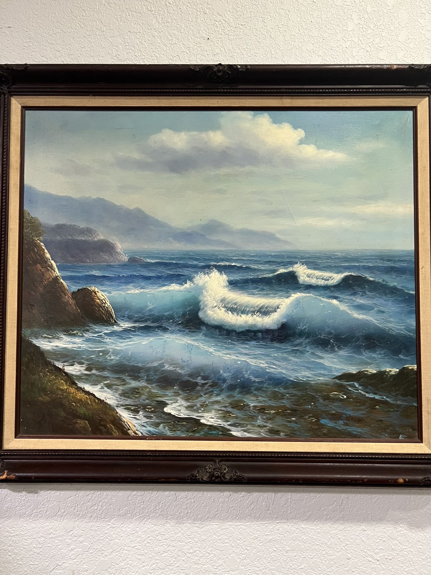 Oil On Canvas Painting