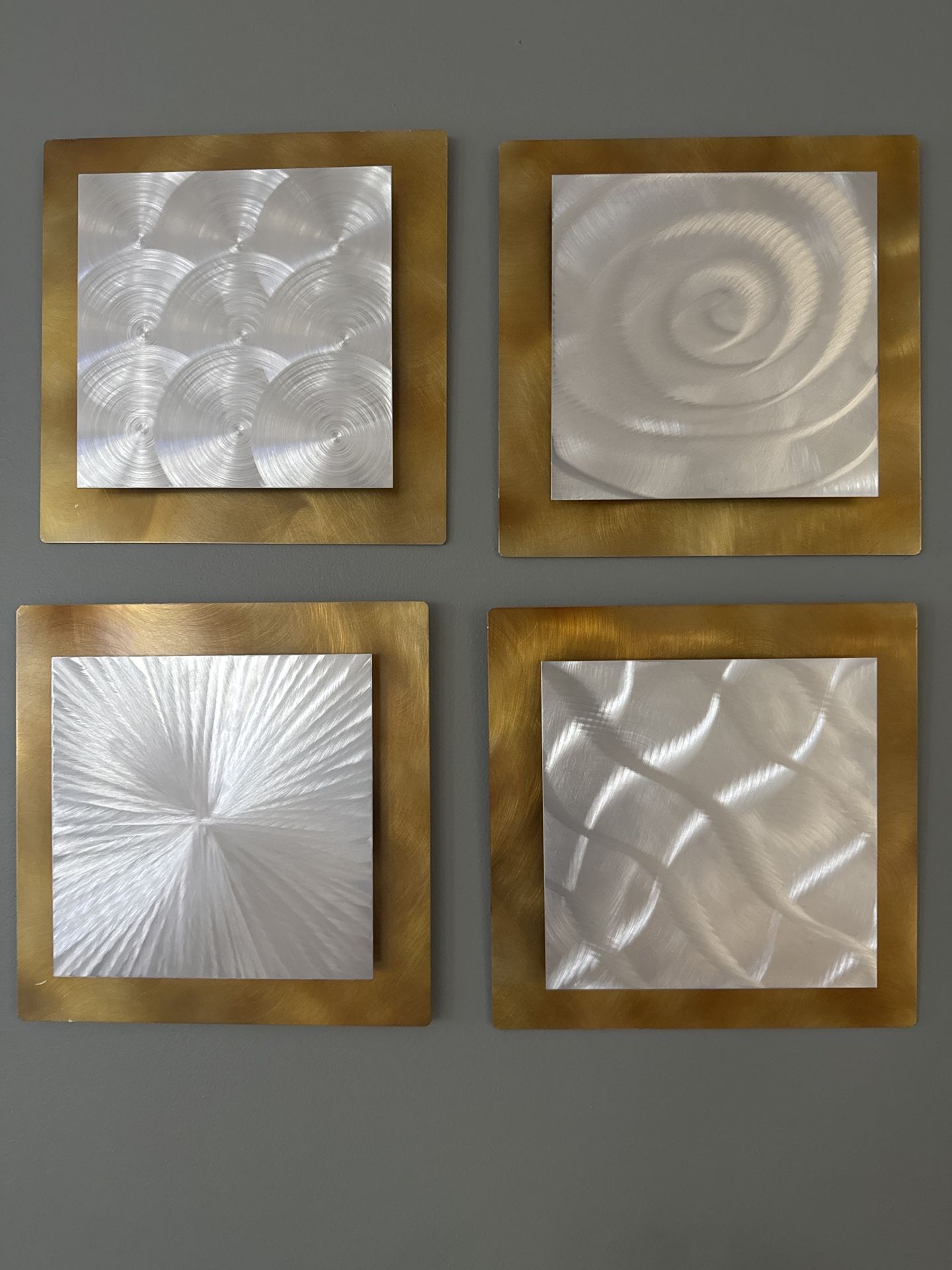 Metal Wall Art Set