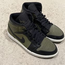 Nike Air Jordan 1 Mid ‘Olive Canvas’