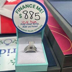 Woman Ring 14k Diamonds 