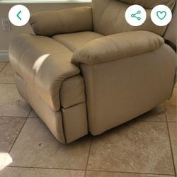 Leather Recliner 