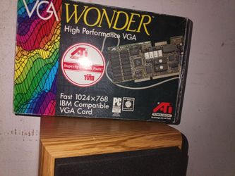 vintage ATI VGA Wonder-16 ISA