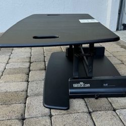OBO..Varidesk Pro Is 48” Standing desk riser monitor stand