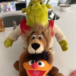 Shrek Lion King And Earny