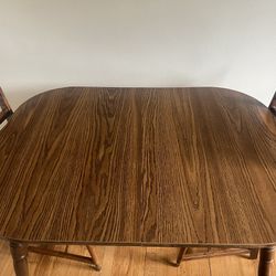 Dining Table And Two Chairs