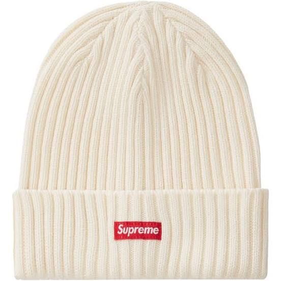 Brand New Authentic SUPREME Overdyed beanie Cream $100