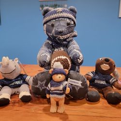 Dallas Cowboys Stuffed Bear With Friends