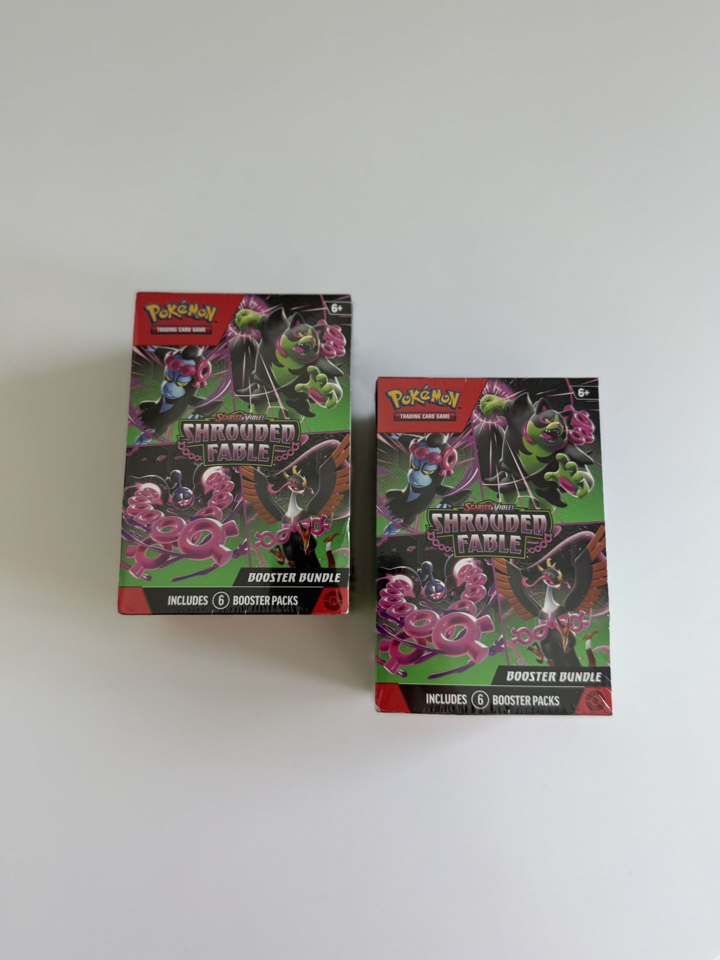 Pokemon TCG Scarlet & Violet Shrouded Fable 6Pk Booster Box Bundle 