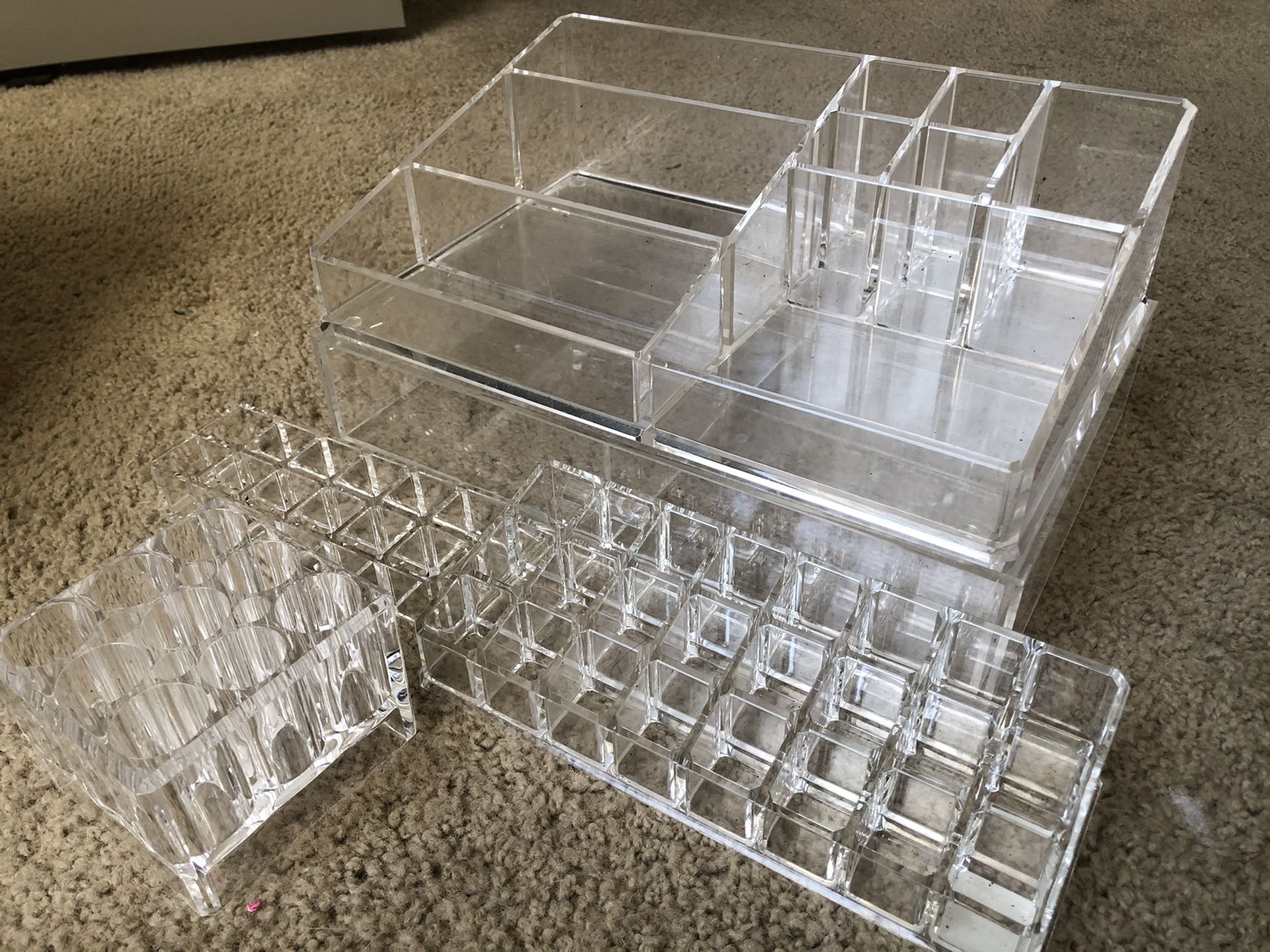 Clear Makeup Organizers