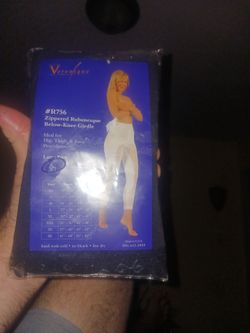 #R756 Zippered Rubenesque Below-Knee  Girdle