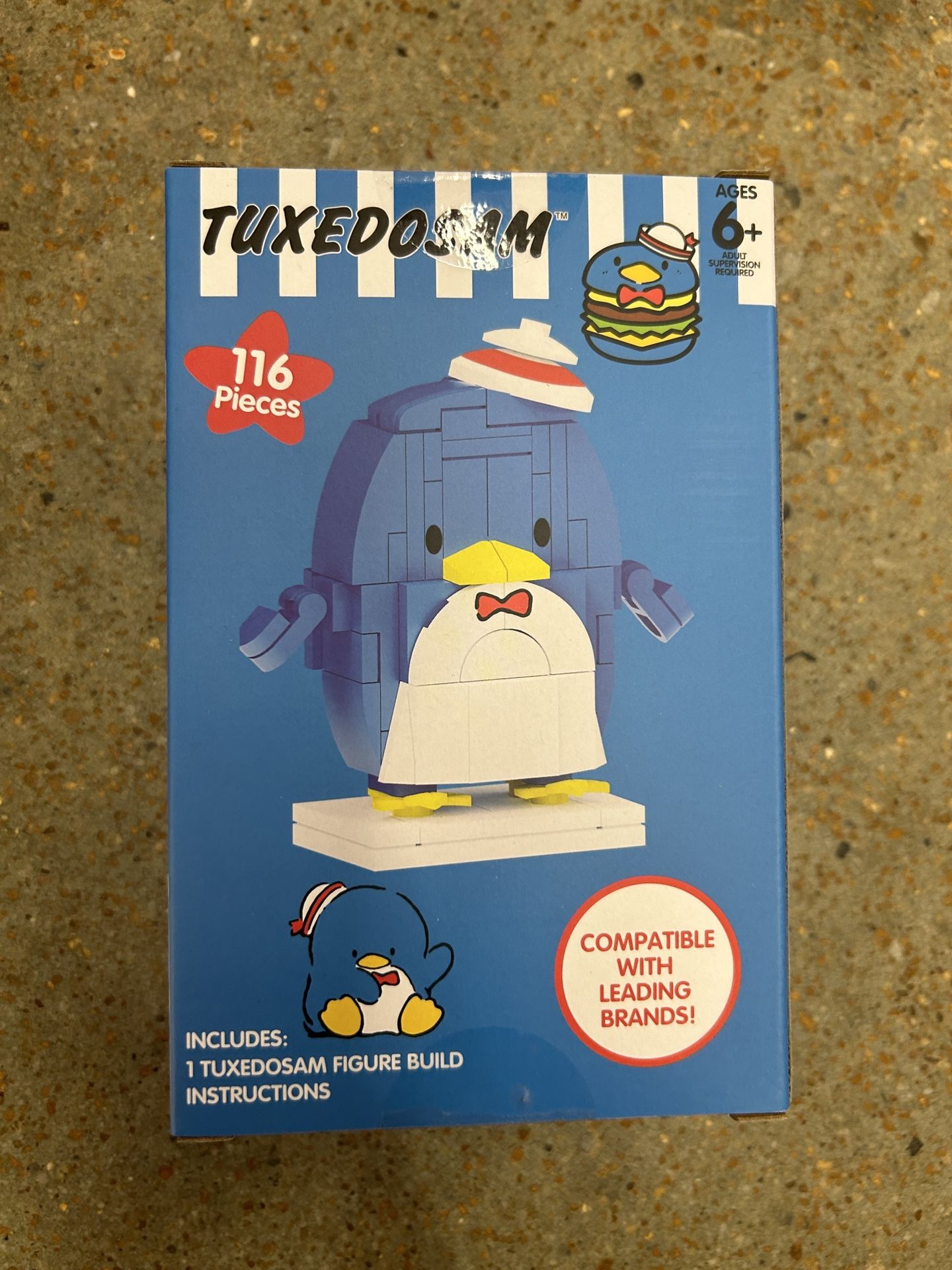 NWT Tuxedosam 116pcs block figure