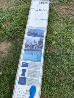 Led Solar Powered Umbrella