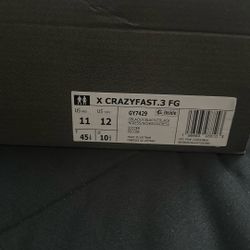 X CrazyFast .3 FG Soccer Cleats 