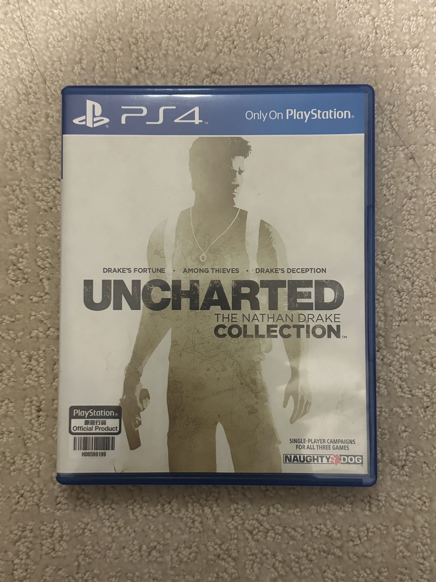 PS 4 Game:UNCHARTED( The Nathan Drake Collection