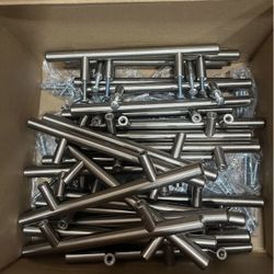 24 Tiradores De Barra Para Gabinetes 