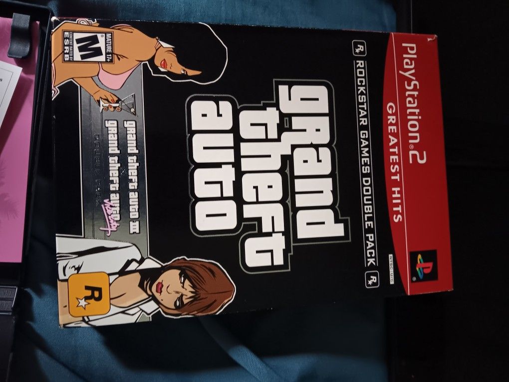 Grand Theft Auto Double Pack PlayStation 2 Ps2