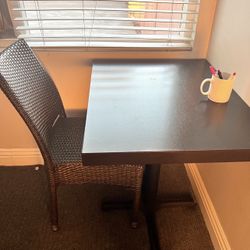 Bistro Table & Chair - Indoor/Outdoor