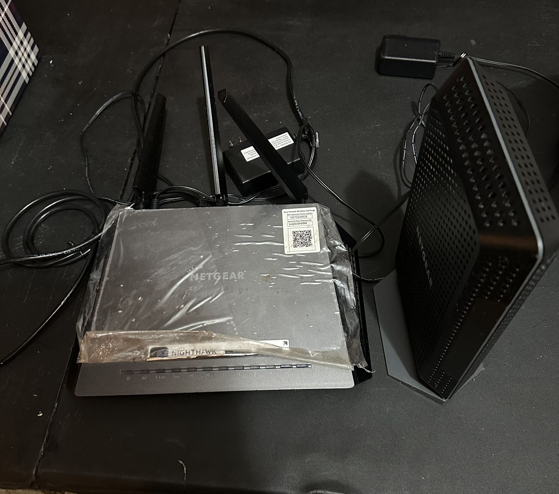 Modem And Router