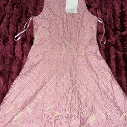 Pink/Blush Lace Dress