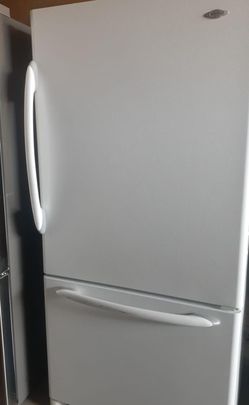Maytag Bottom Freezer  White Refrigerator

