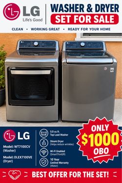 Washer and dryer