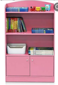 pink piece of furniture