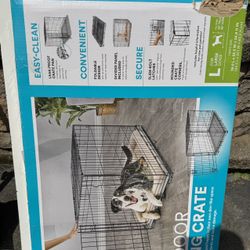 1 Door Folding Dog Crate