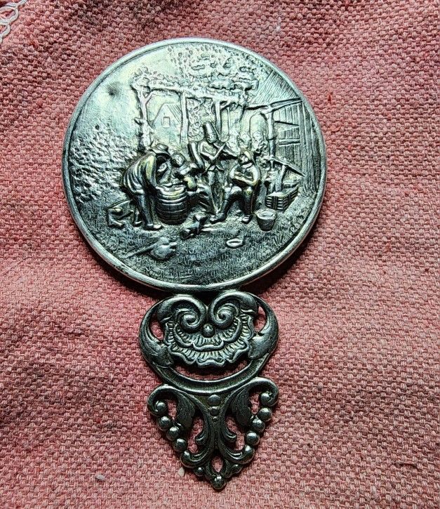 Vintage Pocket Purse Mirror