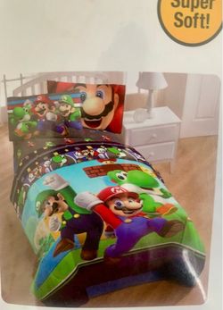 Super Mario Kids Bedding Set