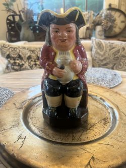 Ridgeway Sterling Pottery Toby Jug