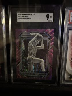 Larry Bird Purple Wave Prizm