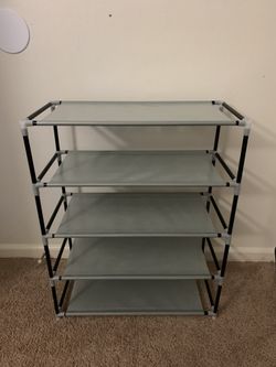 5 Tier 15 Pairs Shoe Organizer