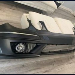 Mercedes AMG E63 style Front Bumper Conversion Fits All E-class 2003- 2009 E320 E350 E500 E55 E550