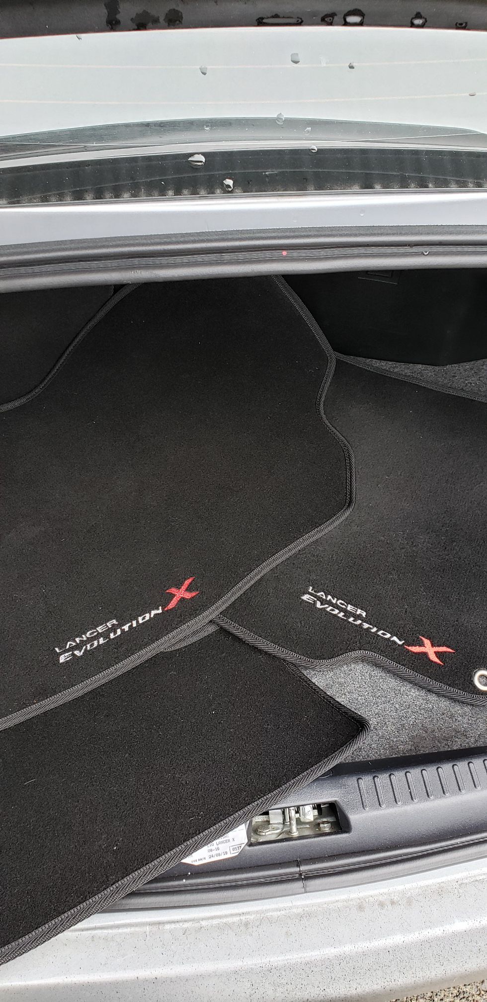 Evo X special edition oem mats