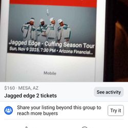 2 Tickets To Jagged Edge 
