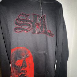 Sdl Hoodie With Rhinestones