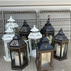 Lanterns only used once for wedding 
