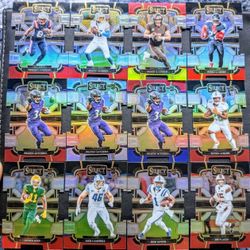 2023-25 NFL Panini Select Football Die-Cuts Prizms