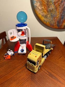 Spaceship & Military Truck Toys