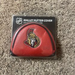 Ottawa Senators golf putter cover