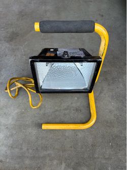 Single Halogen Worklight