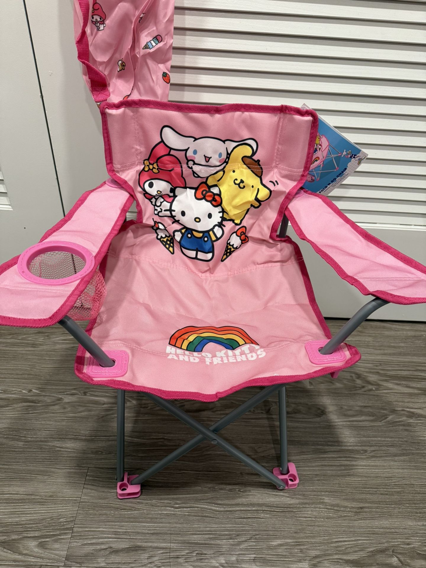 Hello Kitty and Friends Kids Foldable Chair