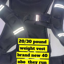 20 Pound Exercise Weight Vest Brand New They Go For 60 40 Obo 